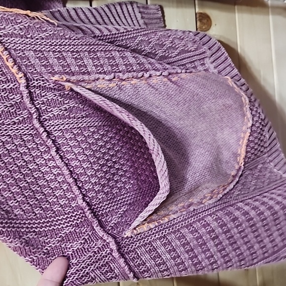 Free People Mauve Cardigan Sweater - Picture 9 of 10